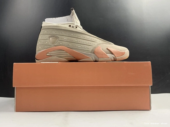 Rep LUCY Jordan Low 14 DC9857-200 Terra Clot AIR Blush Retro 0728
